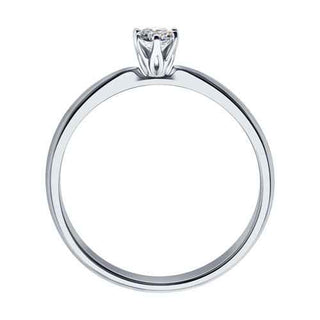 Златен пръстен - Dia 0,154ct. Solitaire