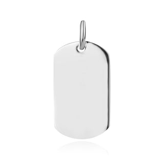 сребърен медальон, без камък, плочка,