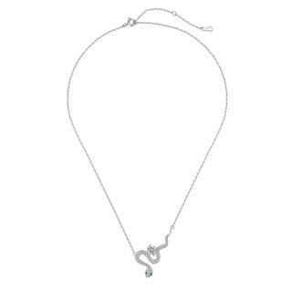 Сребърно колие - Snake Glow