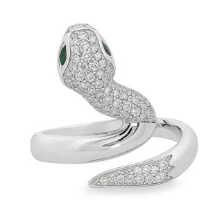 Сребърен пръстен - Mystic Python