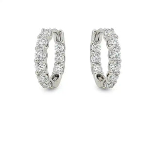 Сребърни обеци - Eternal Glow