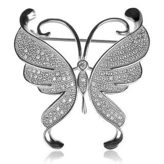 brooch, silver brooch, silver brooch butterfly,сребърна брошка, сребърна брошка пеперуда