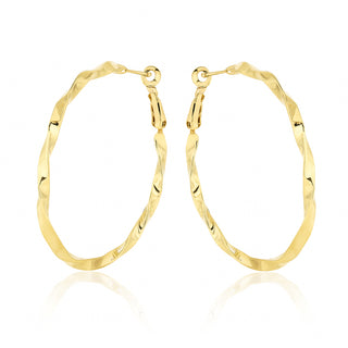 Сребърни обеци - Dance Hoops