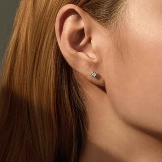 Сребърни обеци