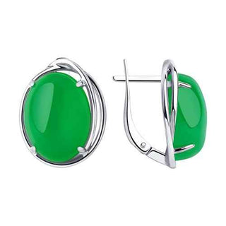 Сребърен комплект - GREEN QUARTZ