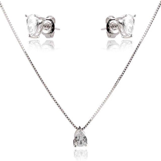 сребърен комплект