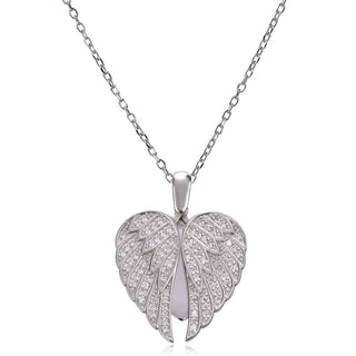 Сребърно колие - Angel heart