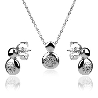 сребърен комплект