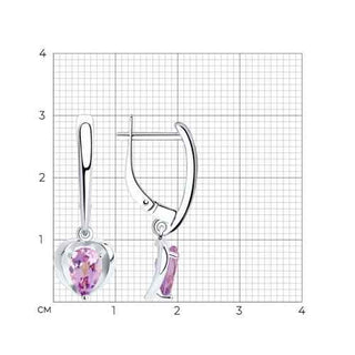 Сребърен комплект - Amethyst Iva