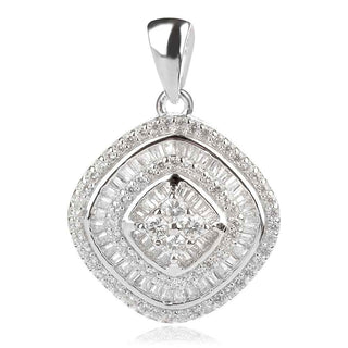 сребърен комплект с цирконии