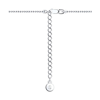 Сребърно колие с брилянт - My little boy