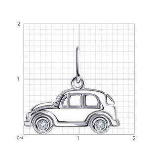 Сребърен медальон - Retro