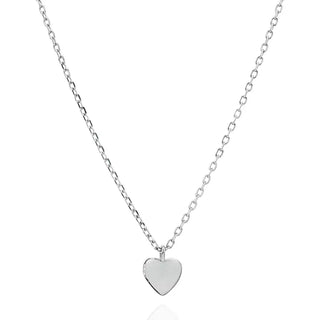 Сребърно колие - Love Tiny Heart