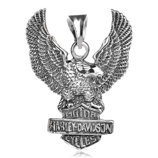 мъжки сребърен медальон, оксидирано сребро