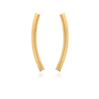 Сребърни обеци - Linea Sottile Gold