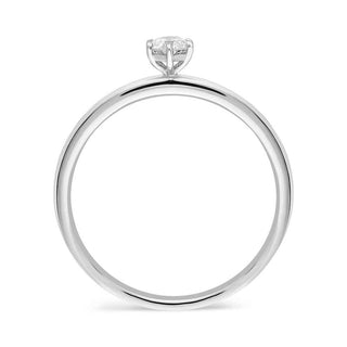 Златен пръстен - Dia 0,18ct solitaire