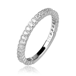 silver ring, сребърен пръстен, халка с цирконии, халка с камъни