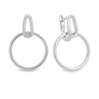 Сребърни обеци - Urban Loop