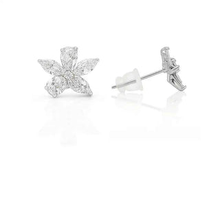 Сребърни обеци