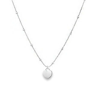 сребърно колие