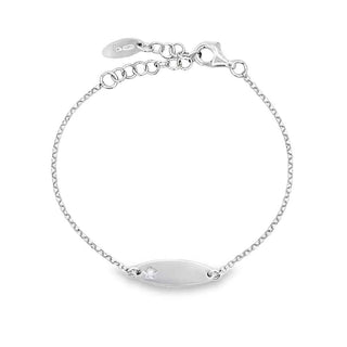 Детска сребърна гривна - Star Token