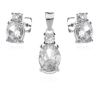 Сребърен комплект - White Ary