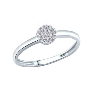 златен пръстен, бяло злато, тип годежен, диаманти, sokolov,