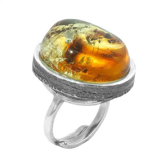 Сребърен пръстен - Rustic Glow