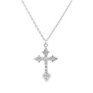 сребърно колие