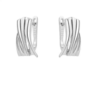 Сребърни обеци - Silver Flow