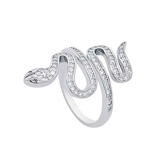 Сребърен пръстен - Serpent Allure