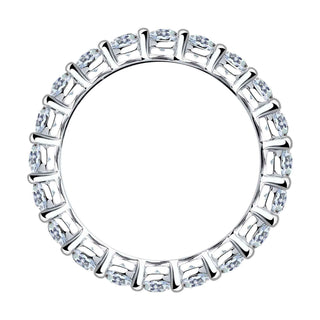 Сребърен пръстен - Vogue ring white