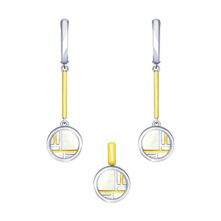 Сребърен комплект - Olivia