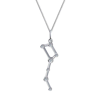 сребърно колие съзвездие