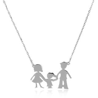 семейство майка, баща и дъщеря