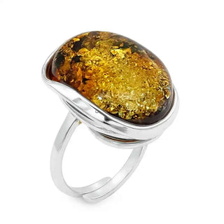 Сребърен пръстен - Golden Horizon