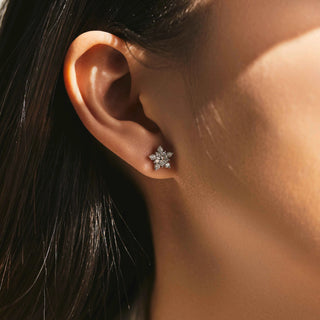 Сребърни обеци