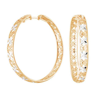 сребърни обеци, обеца тип халка, розова позлата, без камък, алфа карат,