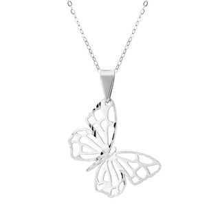 СРЕБЪРНО колие пеперуда