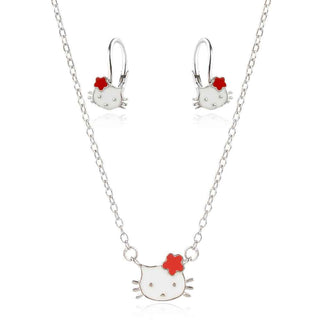 детски сребърен комплект Hallo Kitty