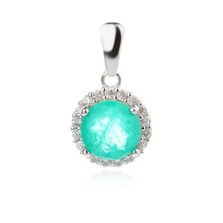 Сребърен комплект - Paraiba Aura