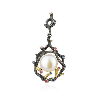 Сребърен комплект - Coral sea