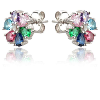 Сребърен комплект - Rainbow flo