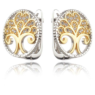 Сребърен комплект- Golden Tree