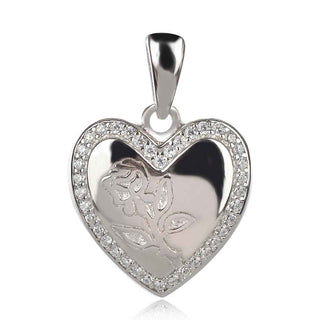 медальон за снимки сърце