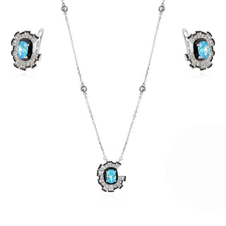 сребърен комплект