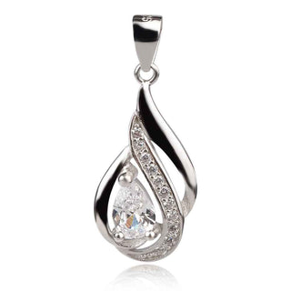 Сребърен комплект с цирконии