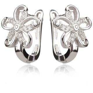 Сребърен комплект с цирконии