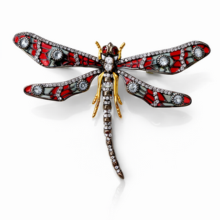 Сребърна брошка