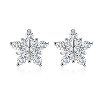 Сребърни обеци